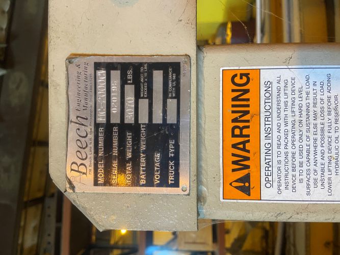 Beech Engineering & Manufacturing Hoist Picker - Image 4